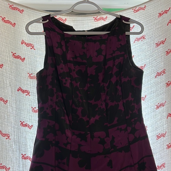 Purple and black gabby style dress - Picture 2 of 6